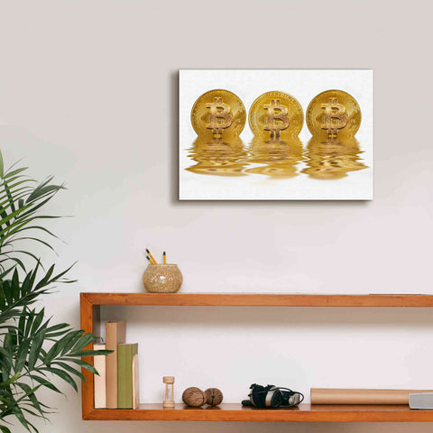 Image of 'Liquid Gold' by Andrea Haase, Giclee Canvas Wall Art,18 x 12
