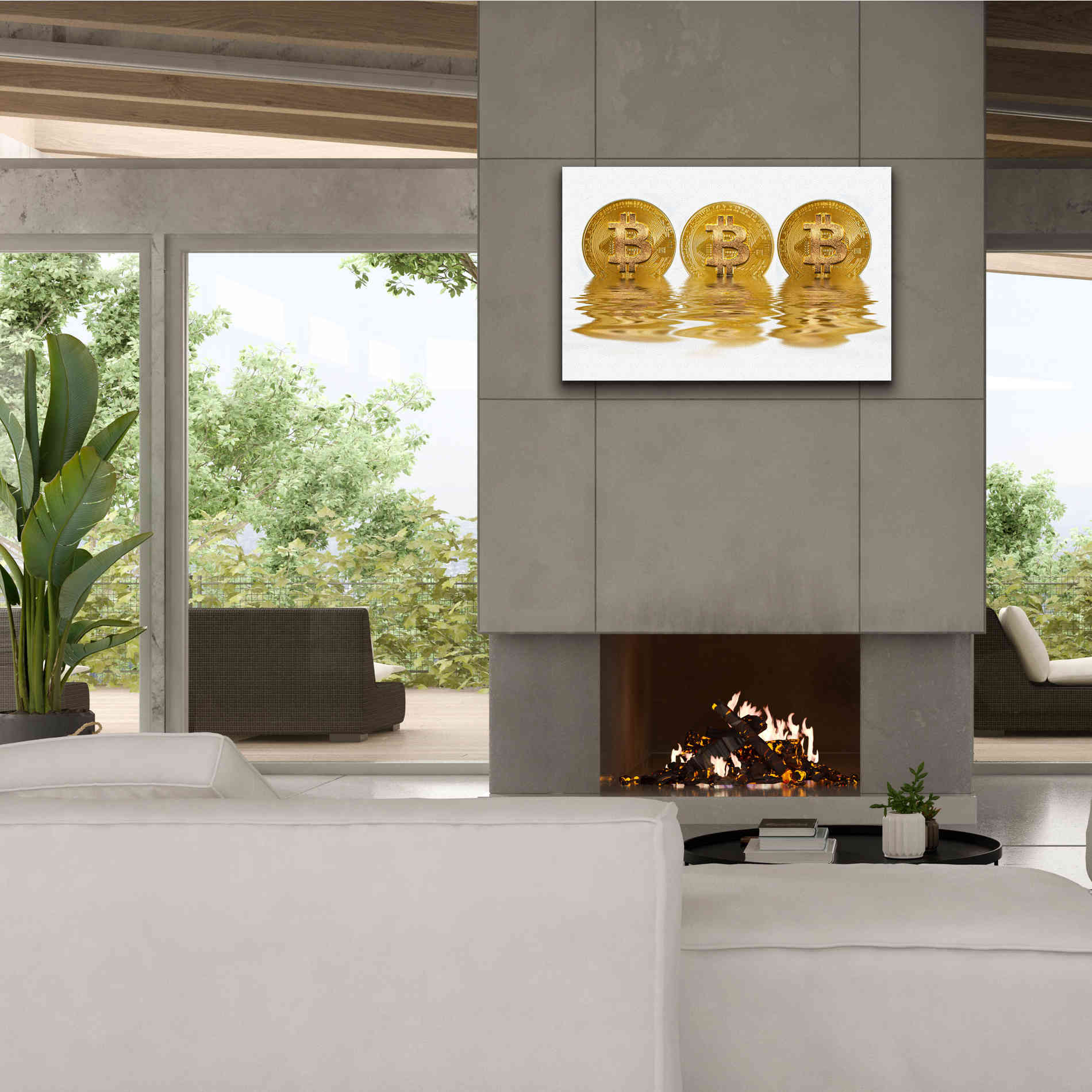 'Liquid Gold' by Andrea Haase, Giclee Canvas Wall Art,40 x 26