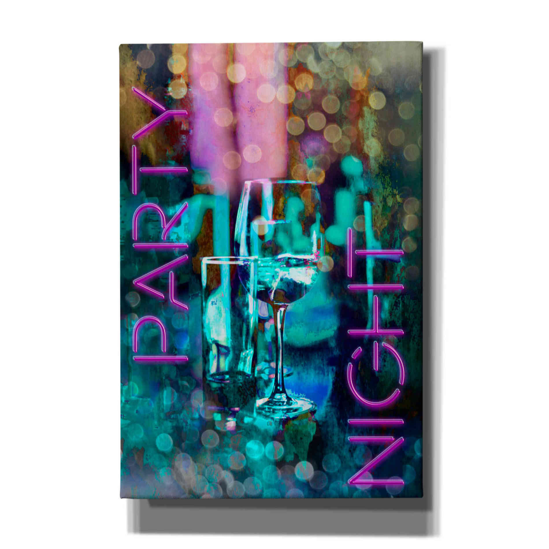 'Party Night' by Andrea Haase, Giclee Canvas Wall Art