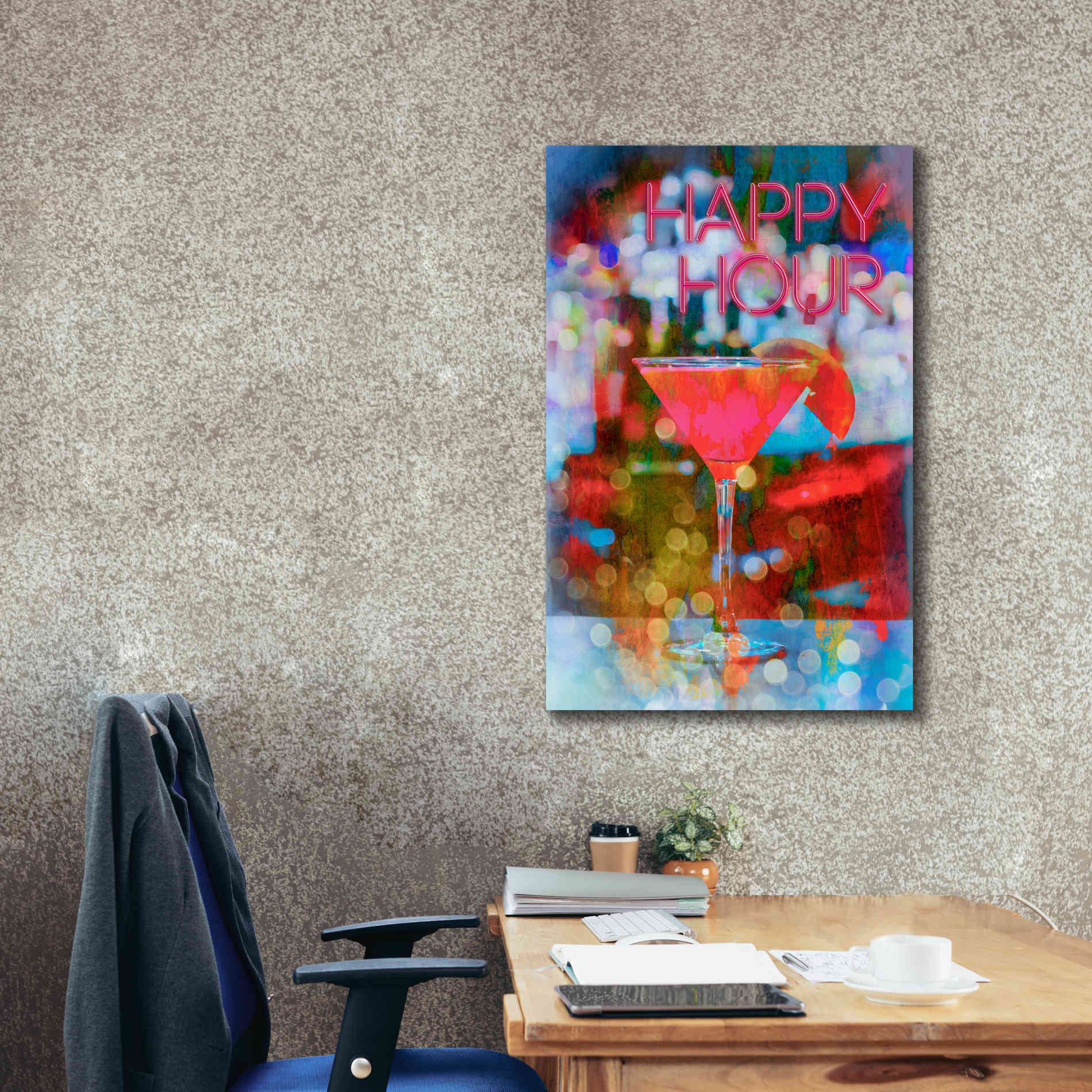 'Happy Hour' by Andrea Haase, Giclee Canvas Wall Art,26 x 40