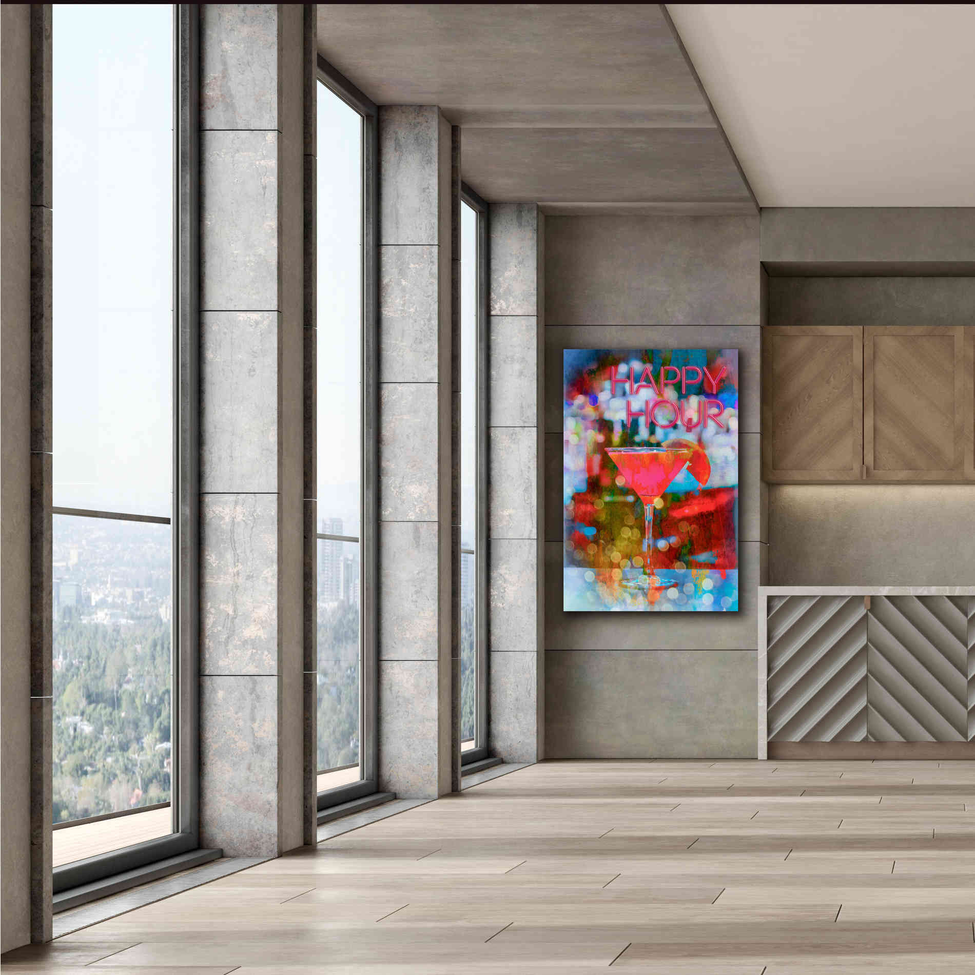 'Happy Hour' by Andrea Haase, Giclee Canvas Wall Art,40 x 60