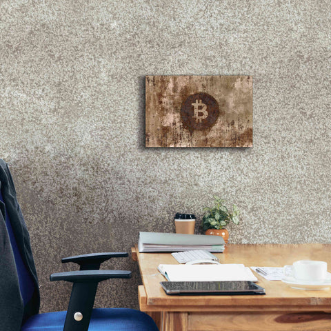 Image of 'Crypto Corrosion' by Andrea Haase, Giclee Canvas Wall Art,18 x 12