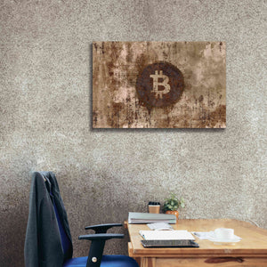 'Crypto Corrosion' by Andrea Haase, Giclee Canvas Wall Art,40 x 26