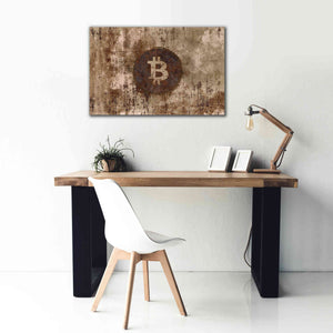 'Crypto Corrosion' by Andrea Haase, Giclee Canvas Wall Art,40 x 26