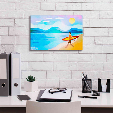 Image of 'Surfers Paradise' by Andrea Haase, Giclee Canvas Wall Art,18 x 12