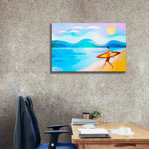 Image of 'Surfers Paradise' by Andrea Haase, Giclee Canvas Wall Art,40 x 26