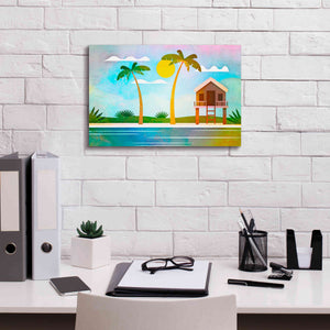 'Exotic Hideaway' by Andrea Haase, Giclee Canvas Wall Art,18 x 12