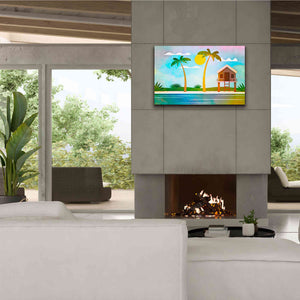 'Exotic Hideaway' by Andrea Haase, Giclee Canvas Wall Art,40 x 26