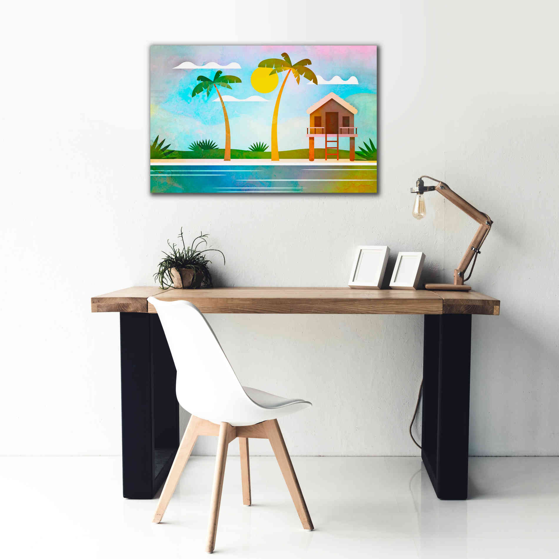 'Exotic Hideaway' by Andrea Haase, Giclee Canvas Wall Art,40 x 26