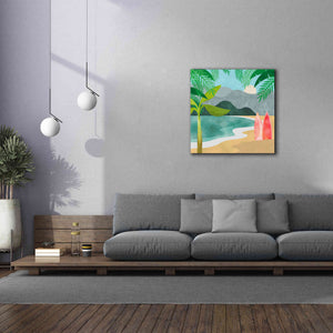 'Secret Surf Spot' by Andrea Haase, Giclee Canvas Wall Art,37 x 37