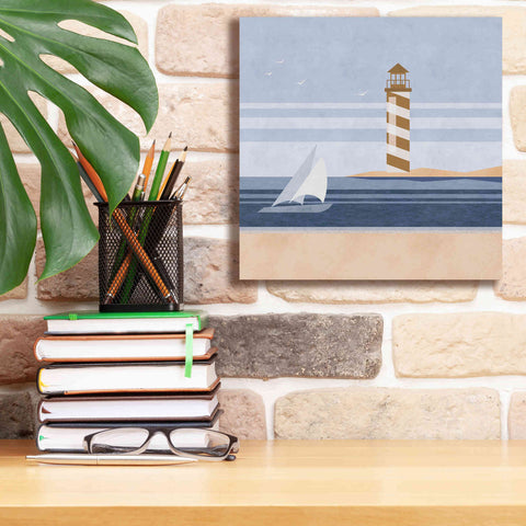Image of 'cape Cod Lighthouse' by Andrea Haase, Giclee Canvas Wall Art,12 x 12
