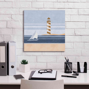 'cape Cod Lighthouse' by Andrea Haase, Giclee Canvas Wall Art,18 x 18