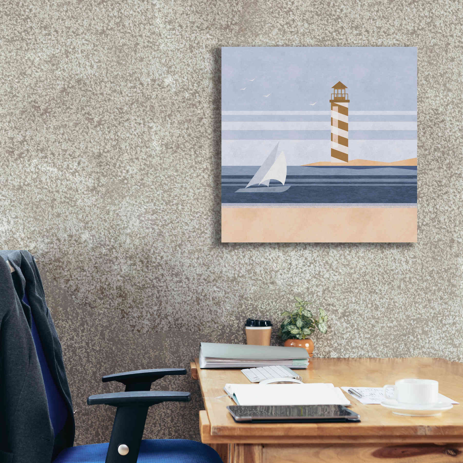 'cape Cod Lighthouse' by Andrea Haase, Giclee Canvas Wall Art,26 x 26