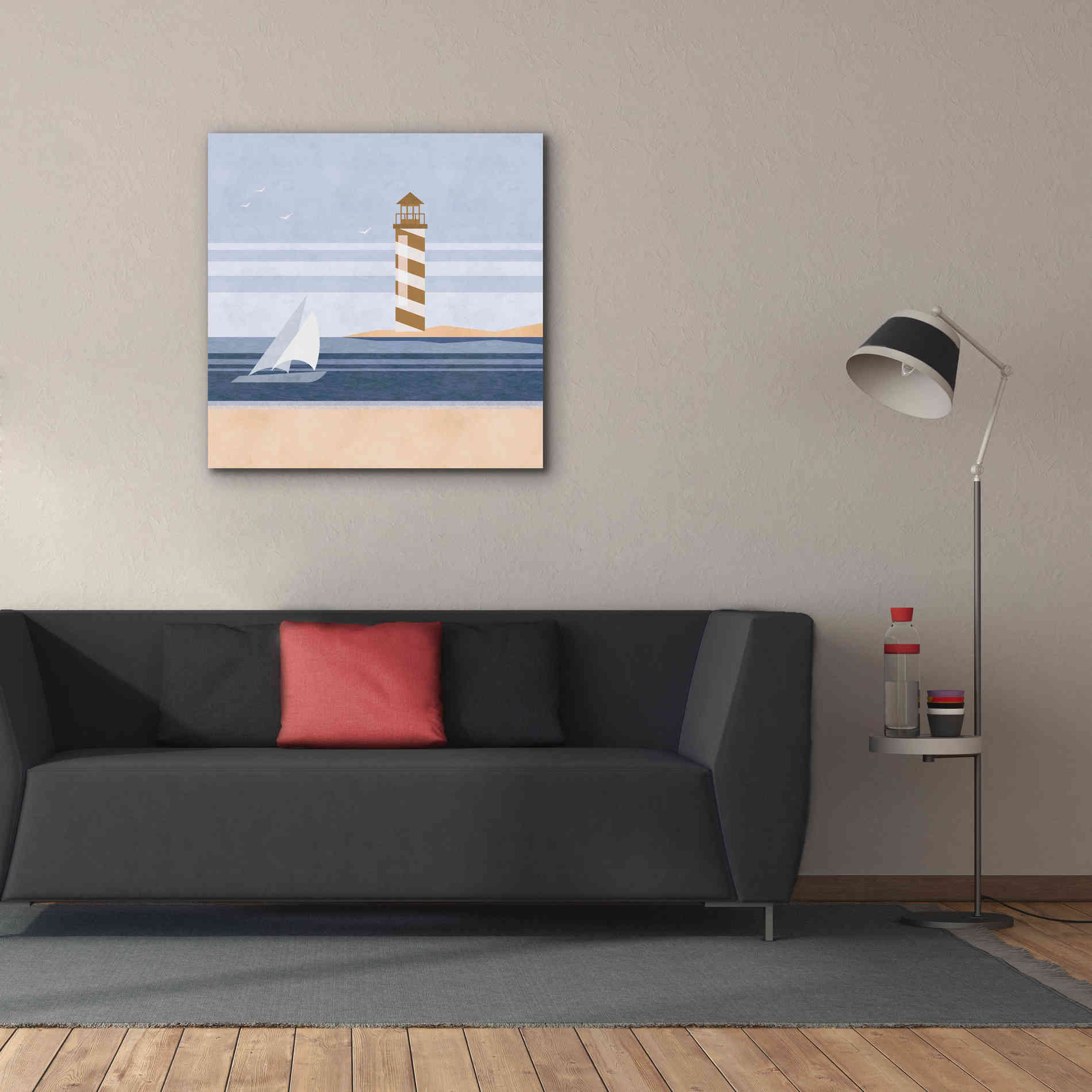 'cape Cod Lighthouse' by Andrea Haase, Giclee Canvas Wall Art,37 x 37