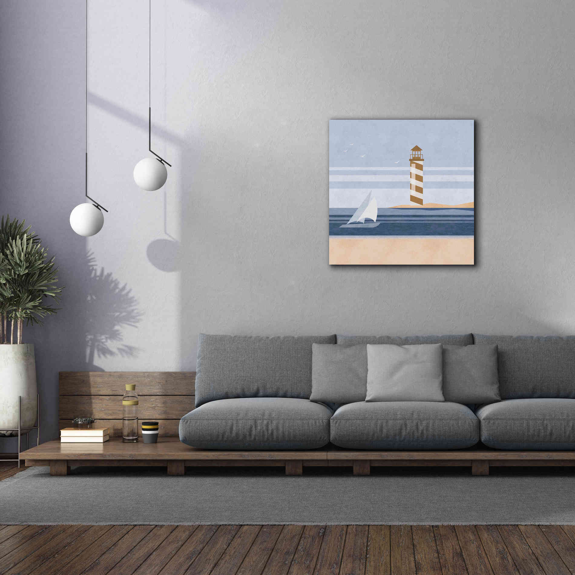 'cape Cod Lighthouse' by Andrea Haase, Giclee Canvas Wall Art,37 x 37