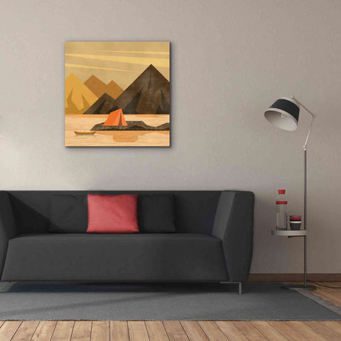 Image of 'Camping Adventure' by Andrea Haase, Giclee Canvas Wall Art,37 x 37