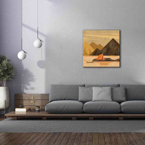 Image of 'Camping Adventure' by Andrea Haase, Giclee Canvas Wall Art,37 x 37