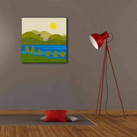 Image of 'River View' by Andrea Haase, Giclee Canvas Wall Art,26 x 26