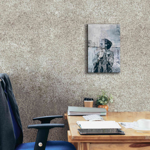 'Los Angeles City Girl Blue Grey' by Andrea Haase, Giclee Canvas Wall Art,12 x 18