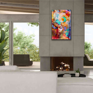 'New York City Girl' by Andrea Haase, Giclee Canvas Wall Art,26 x 40