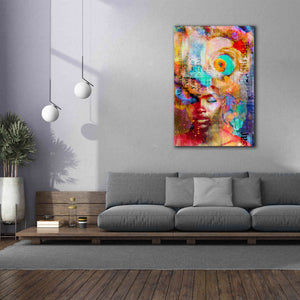 'New York City Girl' by Andrea Haase, Giclee Canvas Wall Art,40 x 60