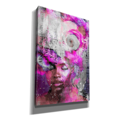 Image of 'New York City Girl Pink' by Andrea Haase, Giclee Canvas Wall Art