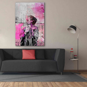 'Los Angeles City Girl Pink' by Andrea Haase, Giclee Canvas Wall Art,40 x 60