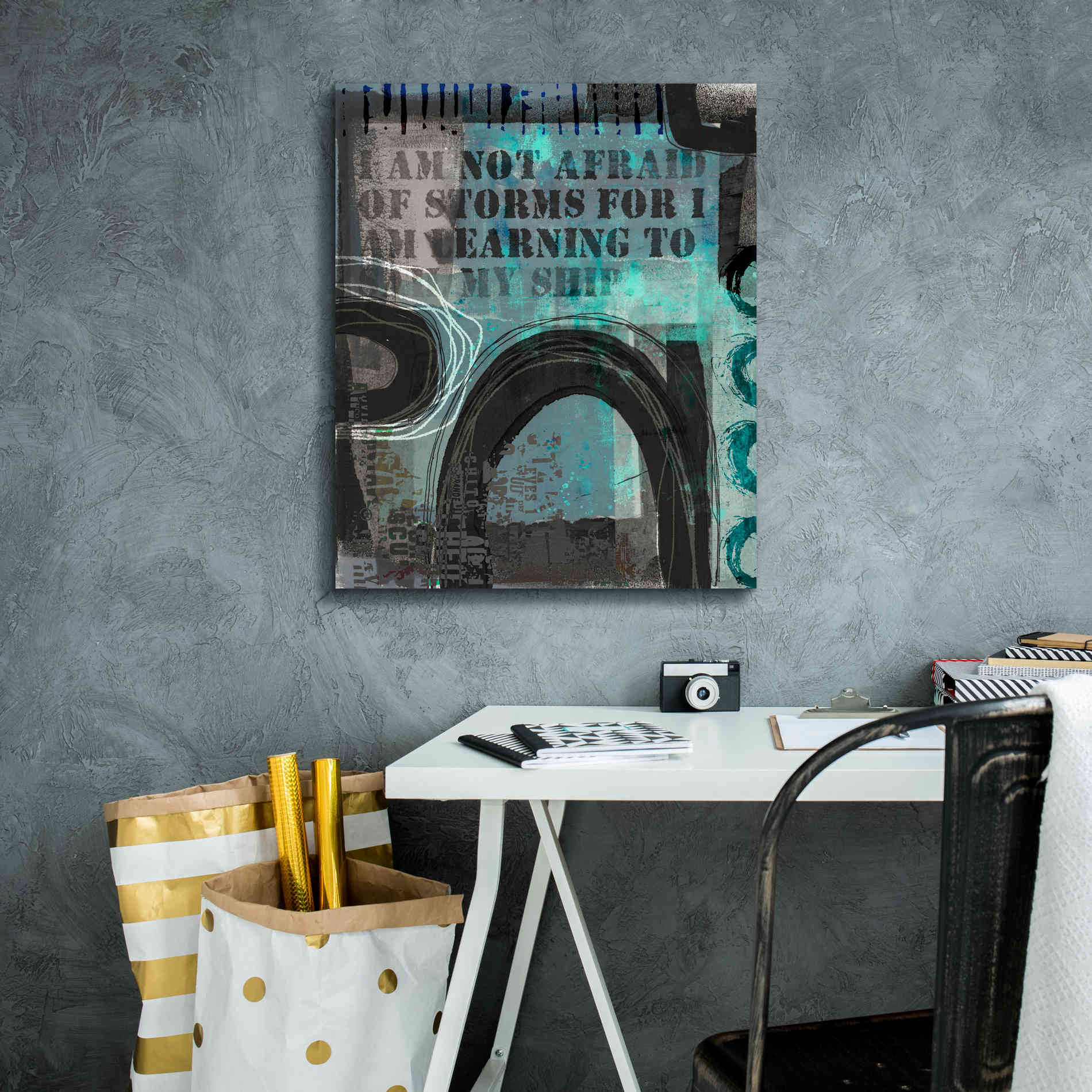 'Not Afraid Of Storms' by Andrea Haase, Giclee Canvas Wall Art,20 x 24