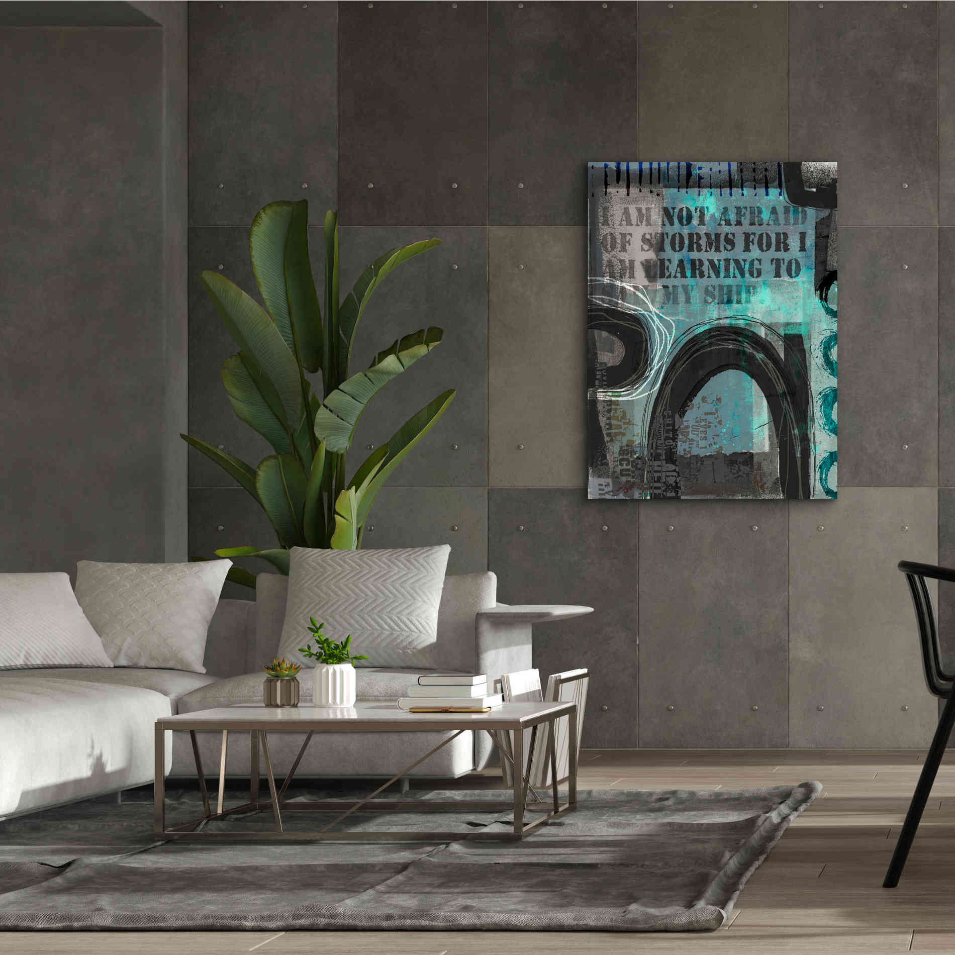 'Not Afraid Of Storms' by Andrea Haase, Giclee Canvas Wall Art,40 x 54