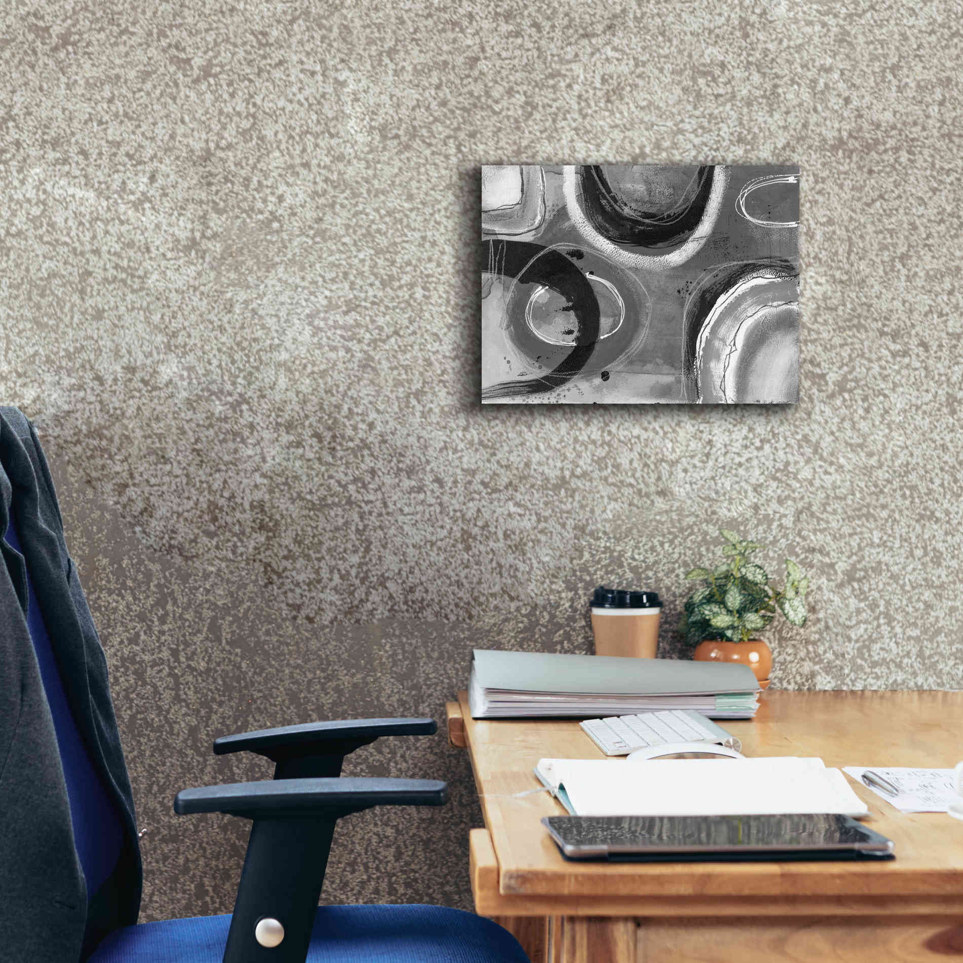 'Inner Circle' by Andrea Haase, Giclee Canvas Wall Art,16 x 12