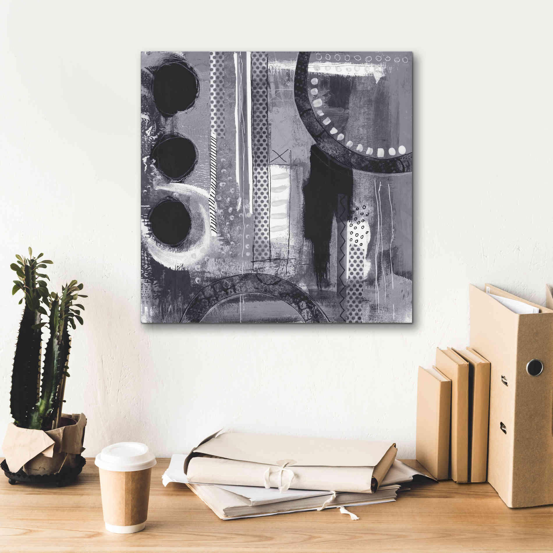 'Friday Night Dance Floor' by Andrea Haase, Giclee Canvas Wall Art,18 x 18
