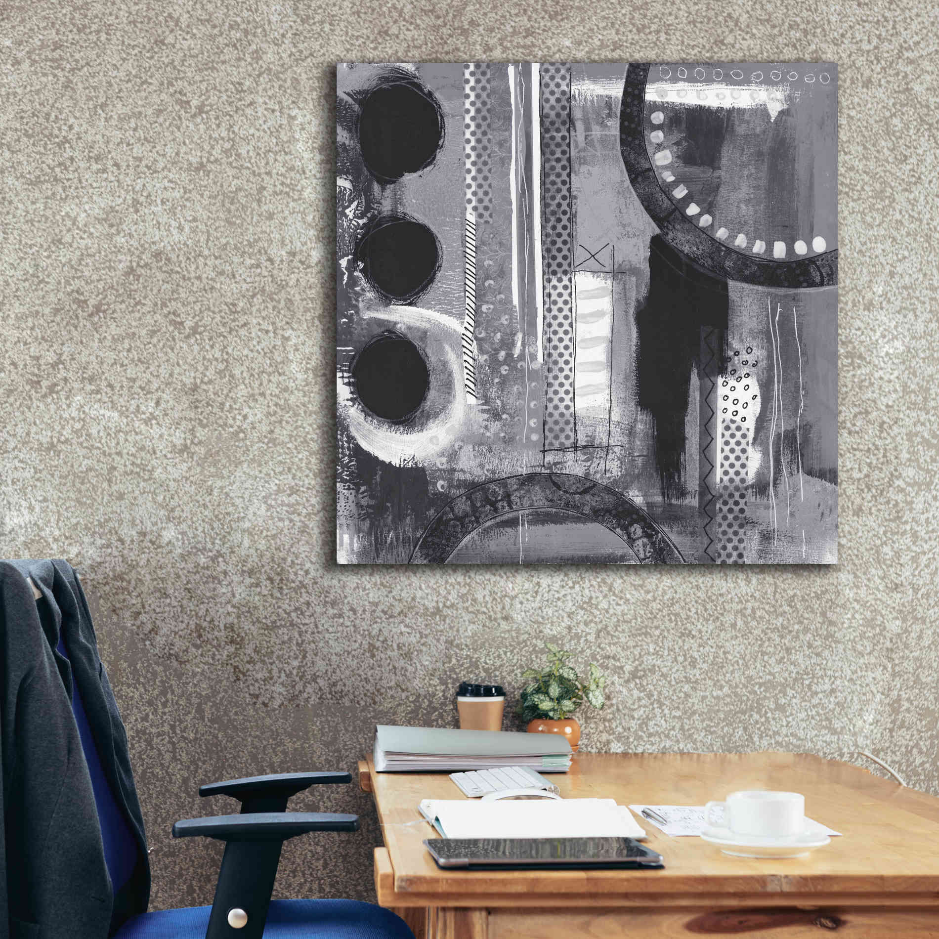 'Friday Night Dance Floor' by Andrea Haase, Giclee Canvas Wall Art,37 x 37