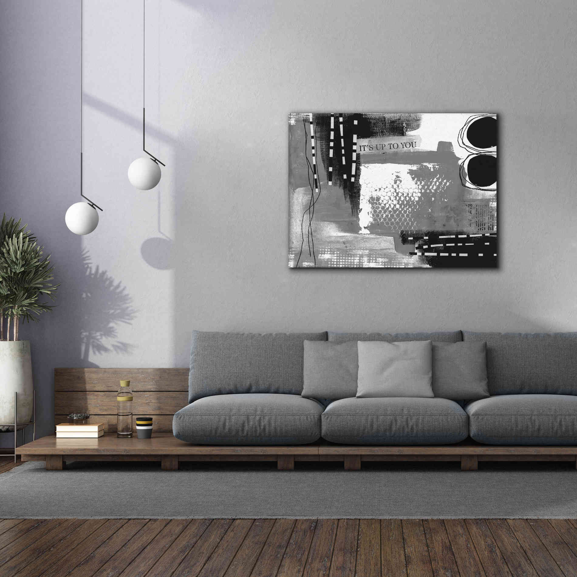 'Up To You' by Andrea Haase, Giclee Canvas Wall Art,54 x 40
