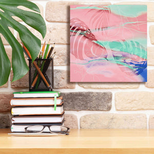 'Tropical Romance' by Andrea Haase, Giclee Canvas Wall Art,12 x 12