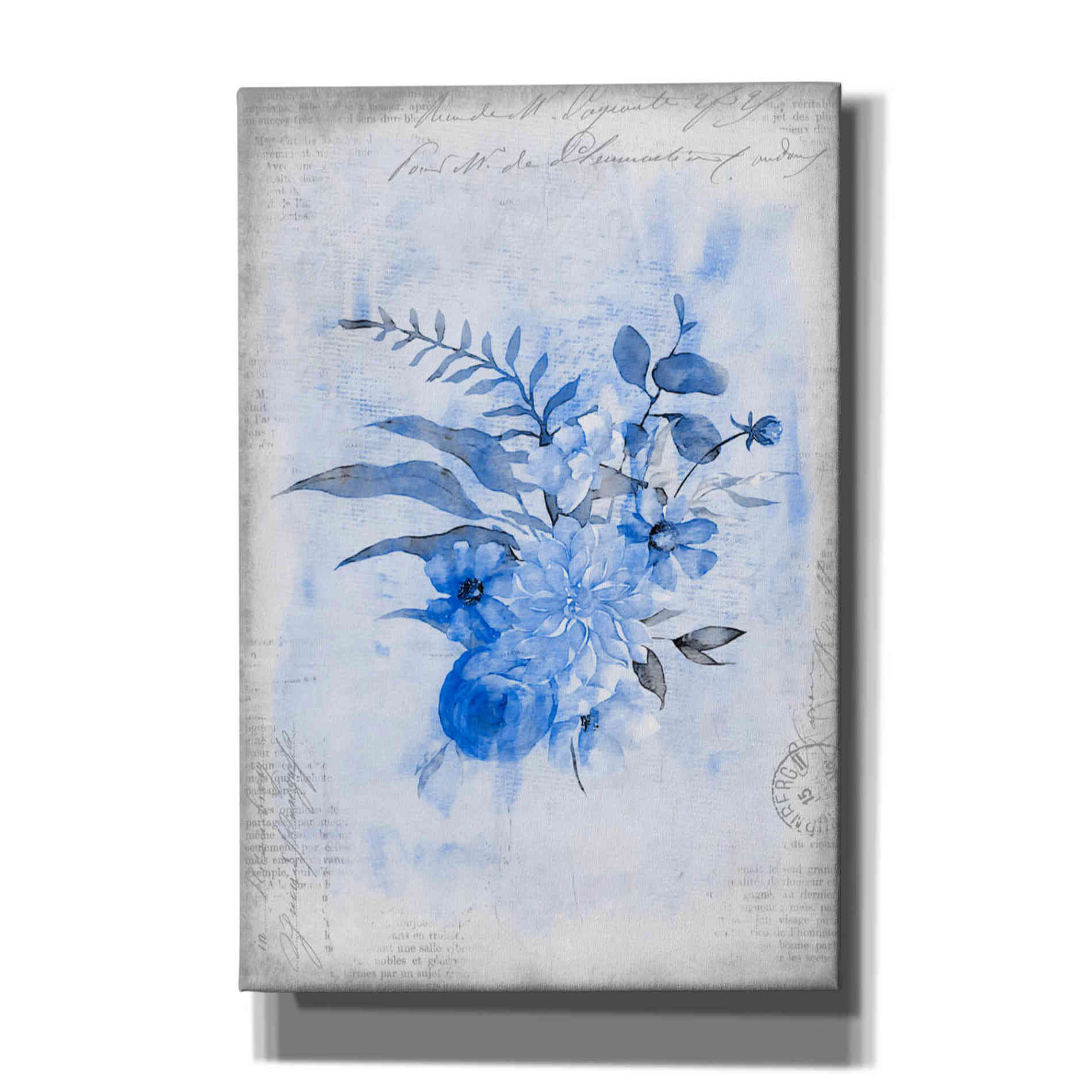 'Blue Summer' by Andrea Haase, Giclee Canvas Wall Art