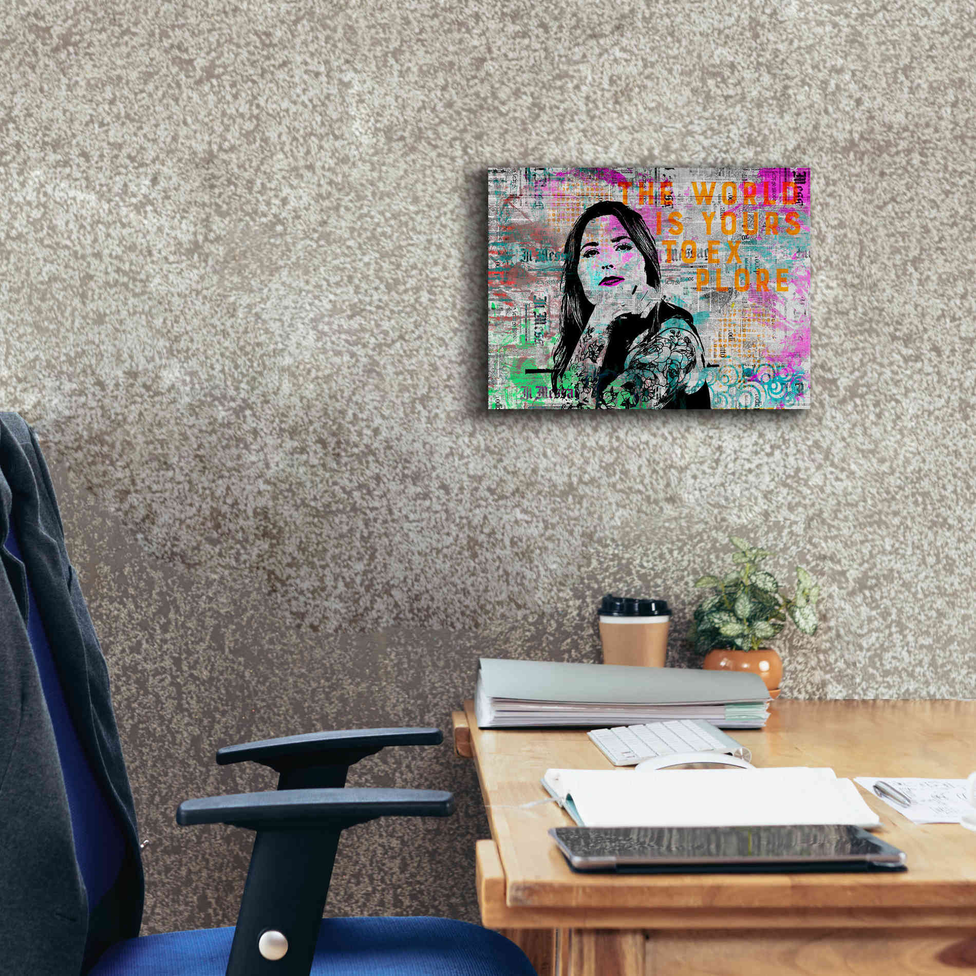 'Urban Living' by Andrea Haase, Giclee Canvas Wall Art,16 x 12