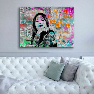 'Urban Living' by Andrea Haase, Giclee Canvas Wall Art,54 x 40
