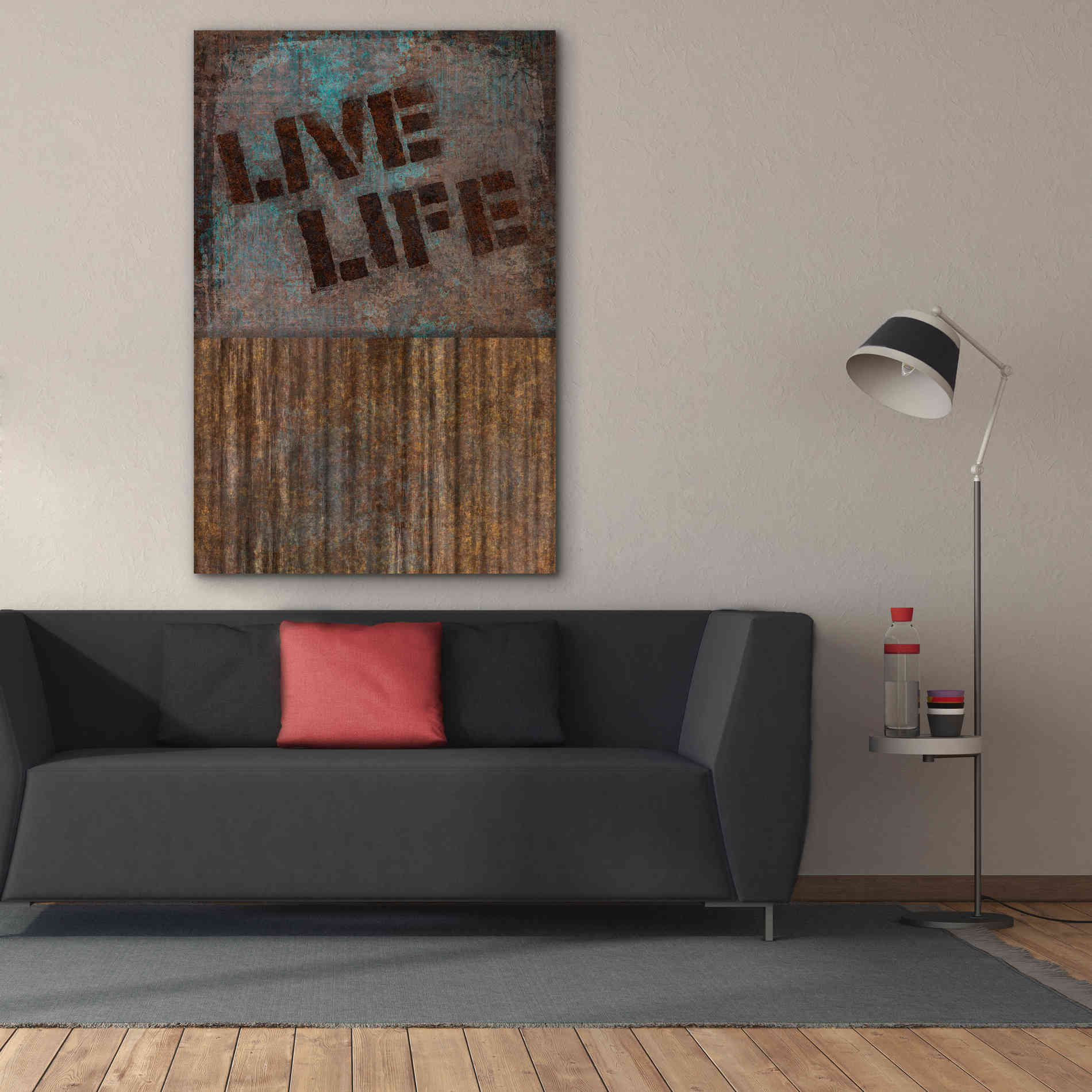 'Live Life' by Andrea Haase, Giclee Canvas Wall Art,40 x 60