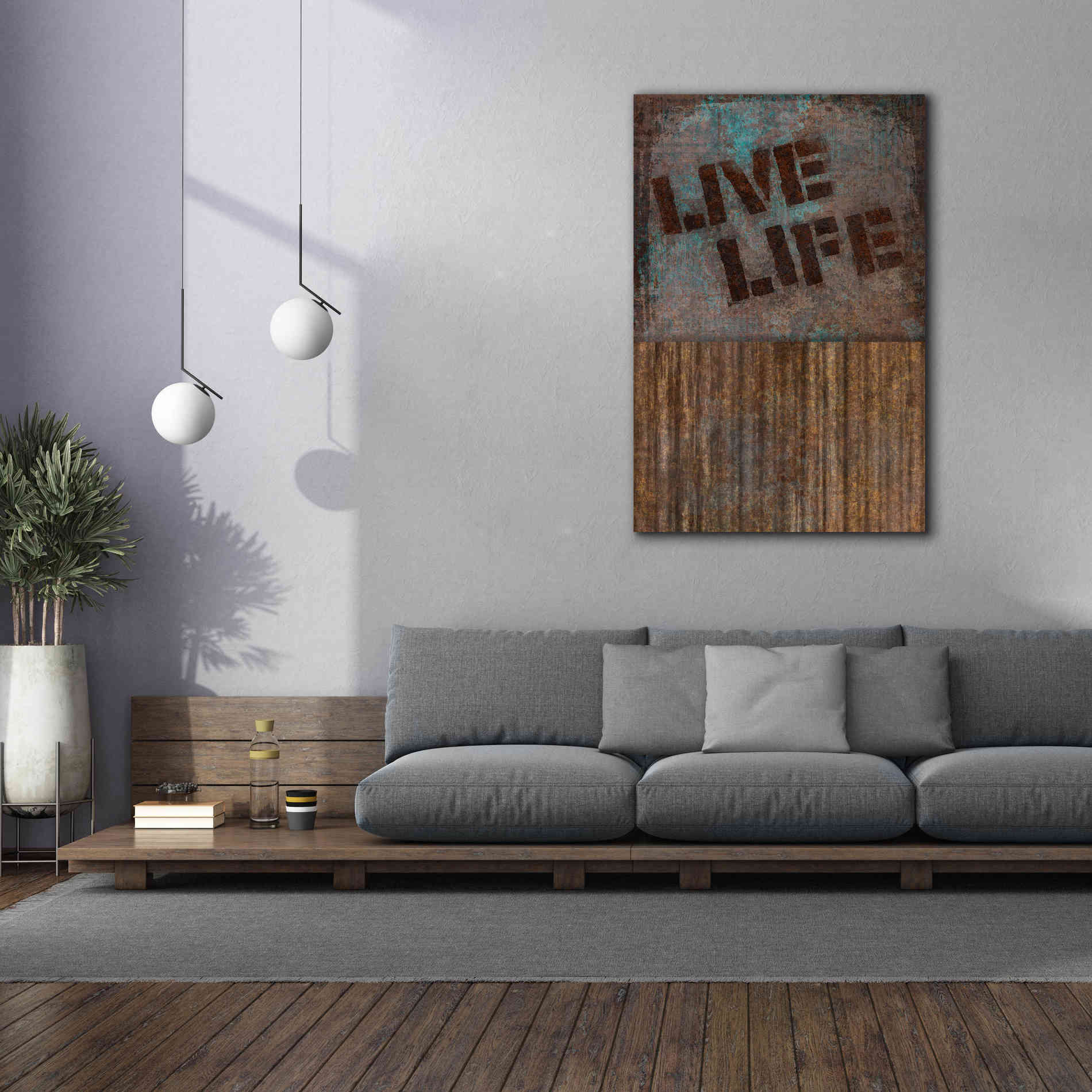 'Live Life' by Andrea Haase, Giclee Canvas Wall Art,40 x 60