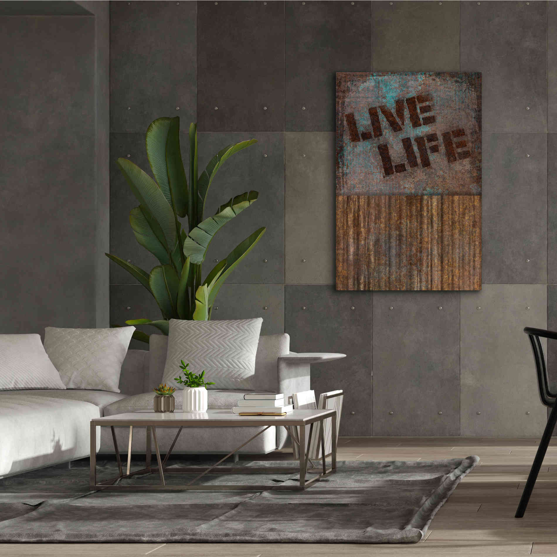 'Live Life' by Andrea Haase, Giclee Canvas Wall Art,40 x 60