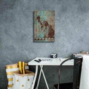 'Rusty Lady' by Andrea Haase, Giclee Canvas Wall Art,12 x 18