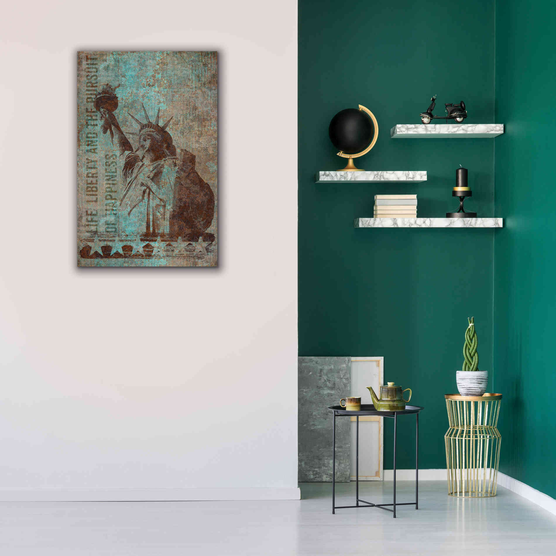 'Rusty Lady' by Andrea Haase, Giclee Canvas Wall Art,26 x 40