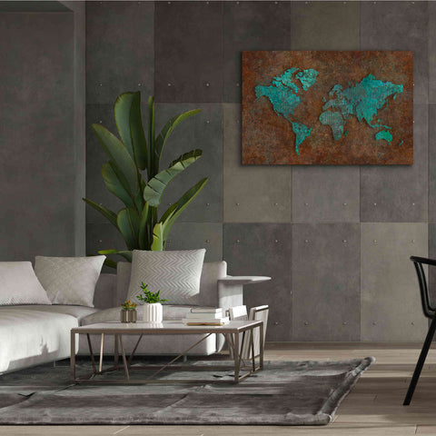 Image of 'Rusted World' by Andrea Haase, Giclee Canvas Wall Art,60 x 40