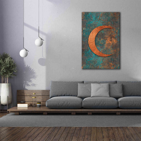 Image of 'Moon Symbiosis Of Rust And Copper' by Andrea Haase, Giclee Canvas Wall Art,40 x 60