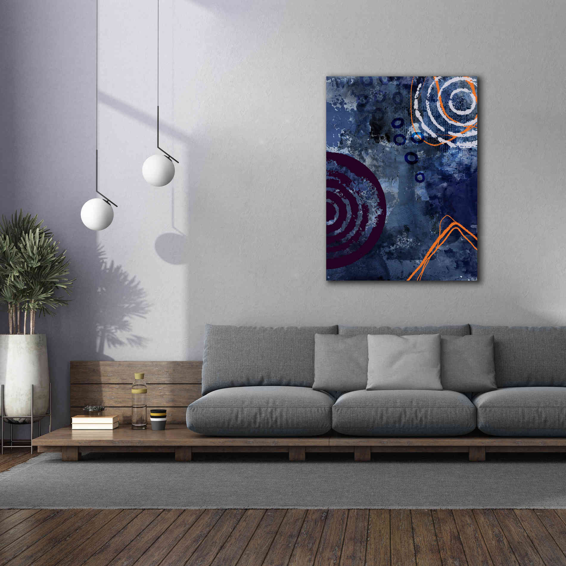 'Nightscape Rush' by Andrea Haase, Giclee Canvas Wall Art,40 x 54
