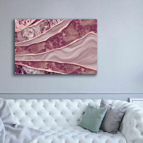 Image of 'Rose Quartz Marble And Stone' by Andrea Haase, Giclee Canvas Wall Art,60 x 40