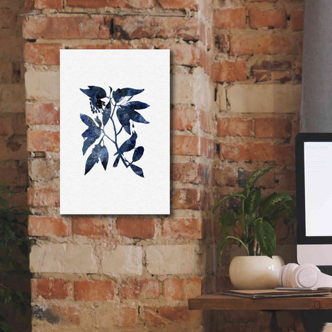 Image of 'Blue Night Bird' by Andrea Haase, Giclee Canvas Wall Art,12 x 18