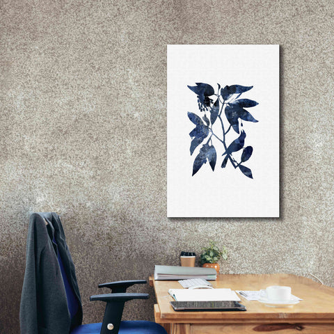 Image of 'Blue Night Bird' by Andrea Haase, Giclee Canvas Wall Art,26 x 40