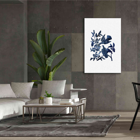 Image of 'Midnight Bluebirds' by Andrea Haase, Giclee Canvas Wall Art,40 x 60