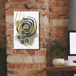 'Gold Meets Neutrals VI' by Andrea Haase, Giclee Canvas Wall Art,12 x 18